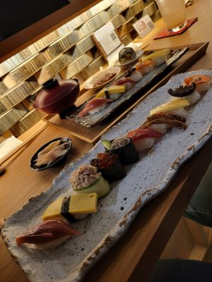  at Shojin Sushi Minamo in Osaka