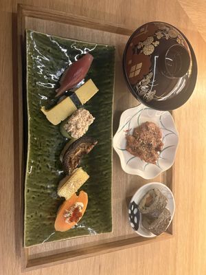   at Shojin Sushi Minamo in Osaka