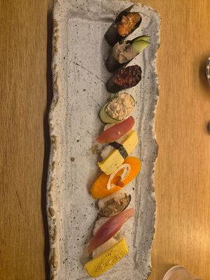  at Shojin Sushi Minamo in Osaka