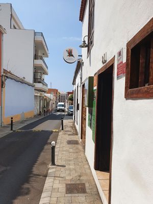 Entrance at El Hidalgo in Tenerife