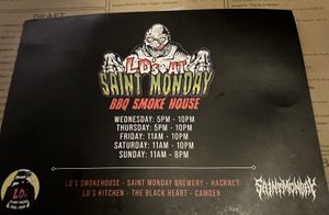   at Saint Monday in East London