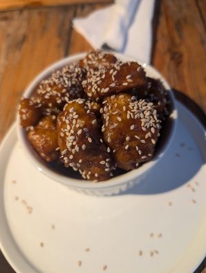 Korean cauliflower without the honey at NOIR in Nairobi