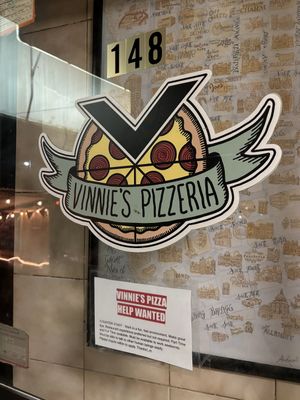   at Vinnie's Pizzeria in Brooklyn