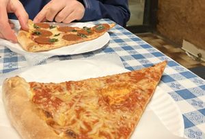  at Vinnie's Pizzeria in Brooklyn