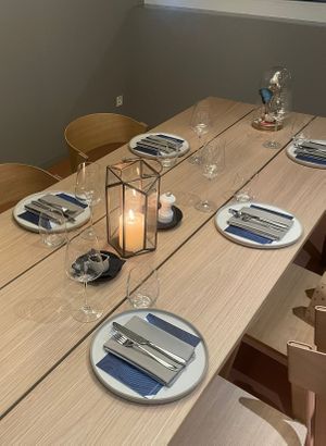 Schlichte Weihnachtsdeko at Restaurant Hedwig in Balgach