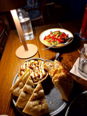 Melitzanosalata und Gigantes at Aragma Ibiza in Ibiza