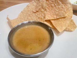 Chips and Thai dipping sauce  at Northstar Cafe  - Beechwold in Columbus
