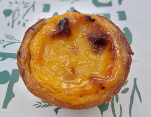 Vegan Not Egg Tart 純素蛋撻 at Maya x The Cakery  in Hong Kong Island