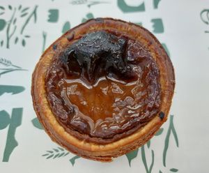 Vegan Milk Tea Egg Tart 純素奶茶蛋撻 at Maya x The Cakery  in Hong Kong Island