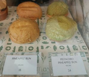 Vegan Pineapple Bun 純素菠蘿包 at Maya x The Cakery  in Hong Kong Island
