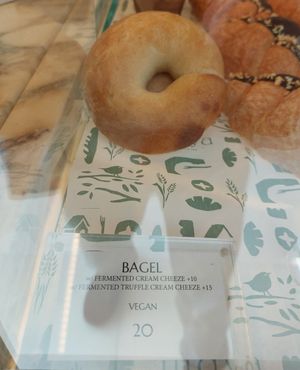 Vegan Bagel at Maya x The Cakery  in Hong Kong Island