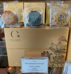 Vegan Mooncake Gift Set 純素月餅禮盒 at Maya x The Cakery  in Hong Kong Island