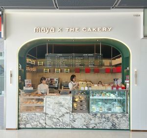 Shop front at Maya x The Cakery  in Hong Kong Island