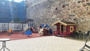 Outside play area at Restoran Oberpahlen - Vein & Roog in Poltsamaa
