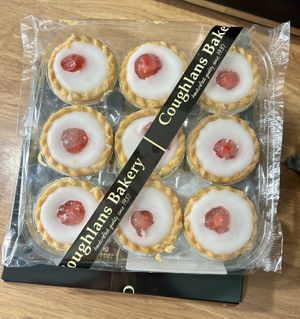 Mini bakewell tarts 🥰  at Coughlans Bakery - Crawley in Crawley