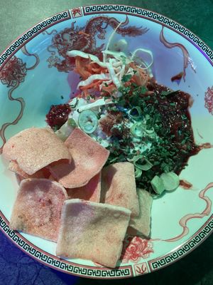 The vegan rendang by Lotus   at STR'EAT Bars & Kitchens (STREAT) in Eindhoven