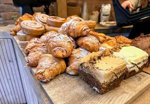 All vegan baked goods at The Milkman - Cockburn St in Edinburgh