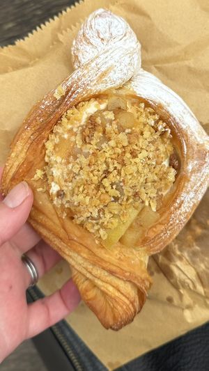 Apple caramel crumble danish   at The Milkman - Cockburn St in Edinburgh