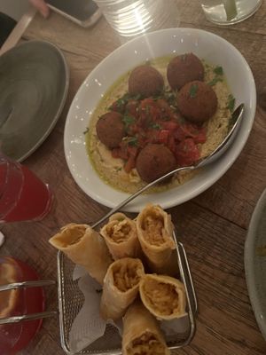 Sigara börek and Vegan köfte  at Osmans Töchter in Berlin