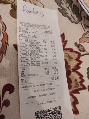 Preços at Veganissimo porto in Porto