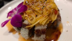 Tempura Yam Roll at Mori Sushi & Grill by Aji in Renton