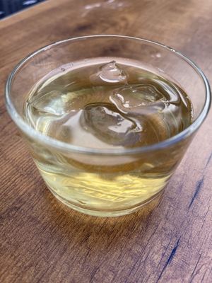 Complimentary ice tea  at Downtown 20 in Darmstadt