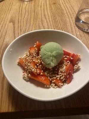 Veganes Menü  at Hotel Post in Bezau