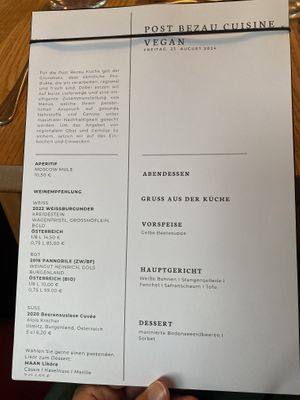 Karte   at Hotel Post in Bezau