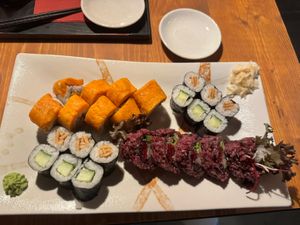 Gurke und Tofu Maki, Veggie Rolls und Yam Rolls  at Yoko in Ulm