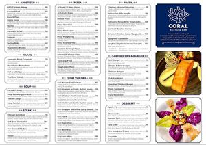 Carta at Coral Resto and Bar in 