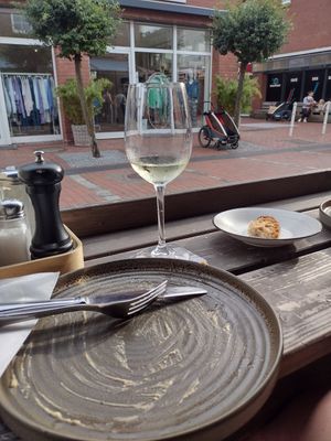 Alles aufgegessen, weil lecker. at Marktpirat in Busum