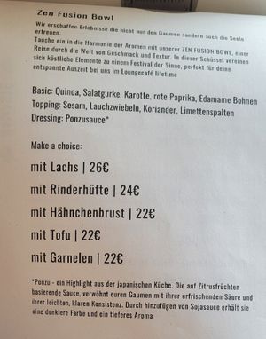 Meht Bowls at Loungecafé Lifetime in Gries