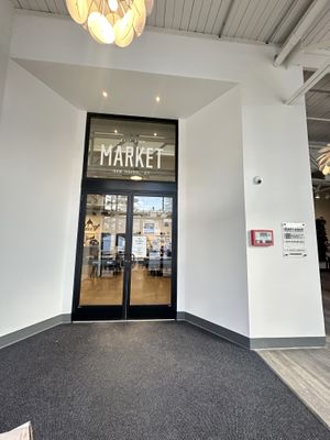 Second entrance into market   at Ozzy's Apizza - Food Stand in New Haven