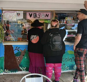  at The Vegan Chocolate Teapot @ Barby Keel Animal Sanctuary in Bexhill-on-sea