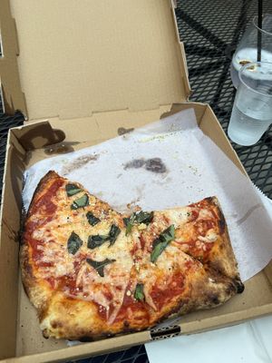 Vegan Margarita  Got half way through before I remembered to take a photo because it was so good!  at DeFazio's Pizzeria in Albany