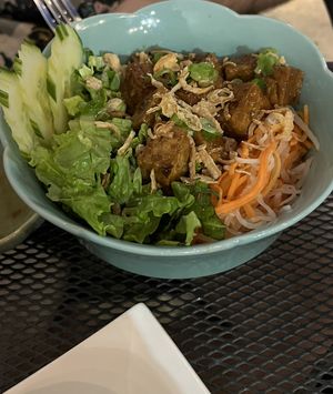 Vermicelli bowl  at Muoi Tieu in Takoma Park