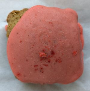 strawberry matcha scone at Jen's Pastries in Portland