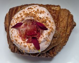 Hazelnut Strawberry Croissant at Jen's Pastries in Portland