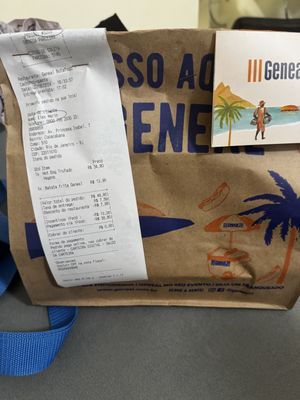 Great packaging   at Geneal Botafogo in Rio De Janeiro