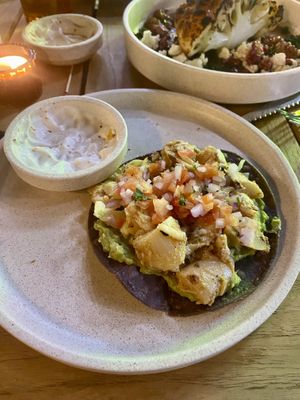 The tortillaa  at Hotel Nacional in Melbourne