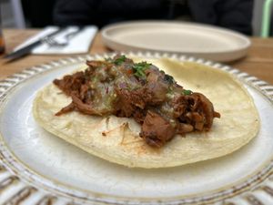 Jackfruit torts   at Hotel Nacional in Melbourne