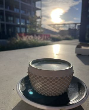 Matcha + Sunset   at Etappe Coffee in Offenbach