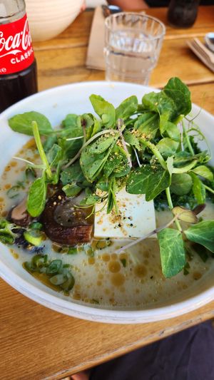 Vegan ramen at Shop Ramen in Fitzroy