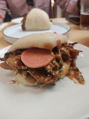 Bao at Grasa in Barcelona