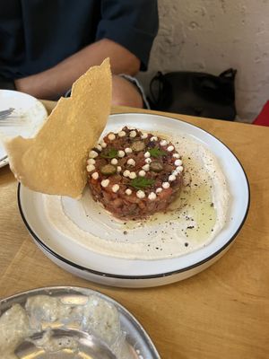 Tomato tartar  at Grasa in Barcelona