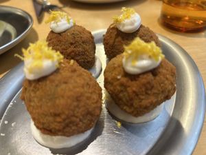 Arancini   at Grasa in Barcelona