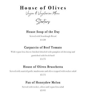  at House of Olives in Falkirk