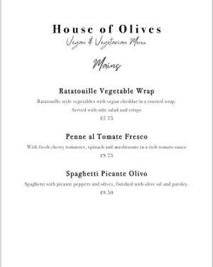 I don’t have photos of the wrap but it was tasty at House of Olives in Falkirk