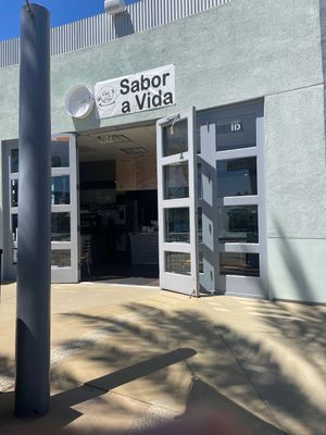 Outside of store  at Sabor a Vida Cafe & Deli in Carlsbad