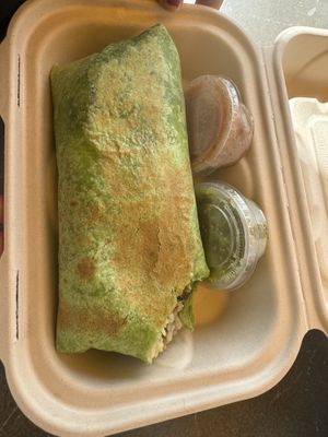 Thunder breakfast burrito   at Sabor a Vida Cafe & Deli in Carlsbad